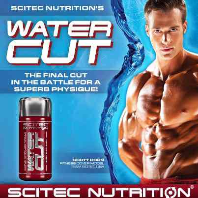 scitec nutrition water cut