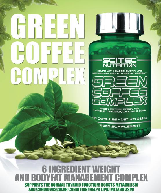 Scitec Green Coffee Complex (90 caps.) • zöld kávé kivonat | Zsírégetők | Scitec Shop