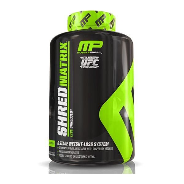 MUSCLE PHARM Shred Matrix 120 kap.