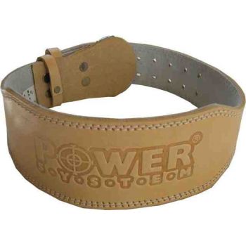 POWER SYSTEM Pas Kulturystyczny Skórzany NATURAL POWER SYSTEM Pas Kulturystyczny Skórzany NATURAL