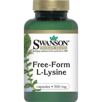 SWANSON Free Form L-Lysine (Lizyna) 100 kap. SWANSON Free Form L-Lysine (Lizyna) 100 kap.