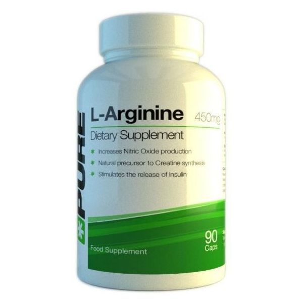 PURE L-Arginine 90 kap.