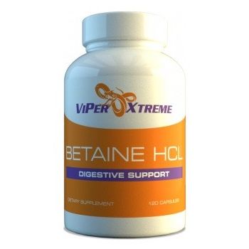 VIPER XTREME Betaine HCL 120 kap. VIPER XTREME Betaine HCL 120 kap.