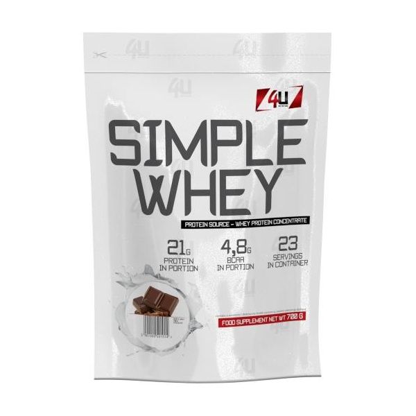 4U Nutrition Simple Whey 700g