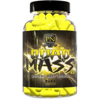 PLATINUM NUTRACEUTICALS Quad Mass 2.0 60 kap. PLATINUM NUTRACEUTICALS Quad Mass 2.0 60 kap.