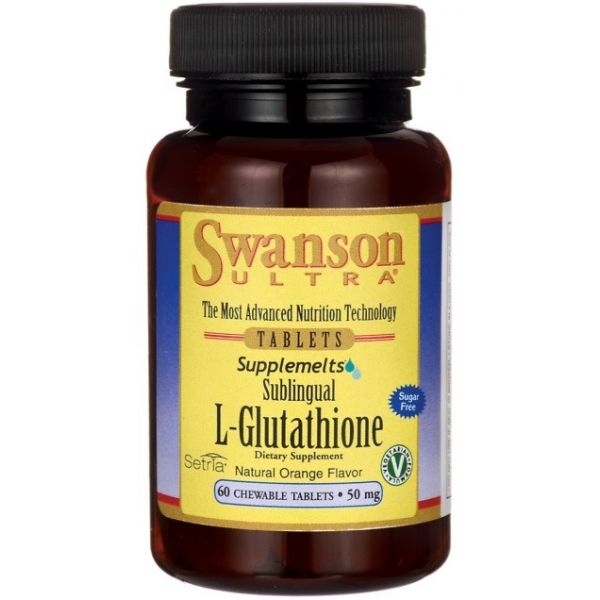 SWANSON Sublingulal L-Glutathione 60 tab. Glutation