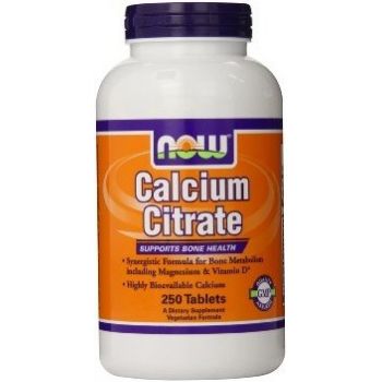 NOW FOODS Calcium Citrate 250 tab.