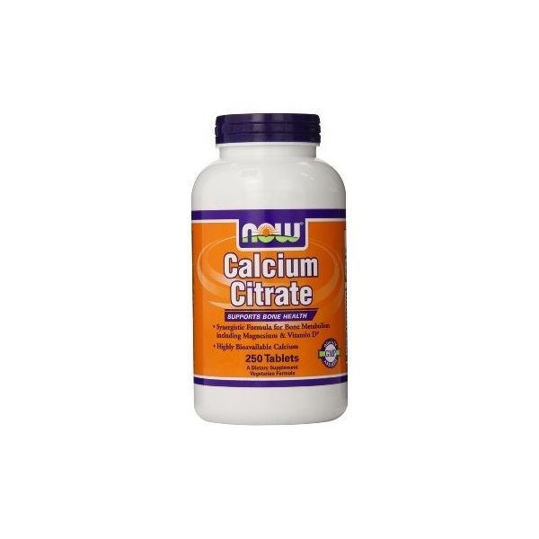 NOW FOODS Calcium Citrate 250 tab.