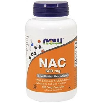 NOW FOODS NAC 100 kap. N-Acetyl Cysteina