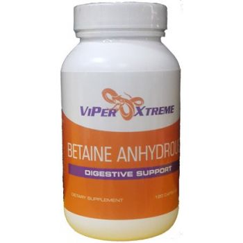 VIPER XTREME Betaine Anhydrous 120 kap. TMG Betaina Bezwodna