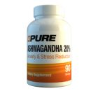 PURE Ashwagandha 20% 90 kap. Aszwaganda