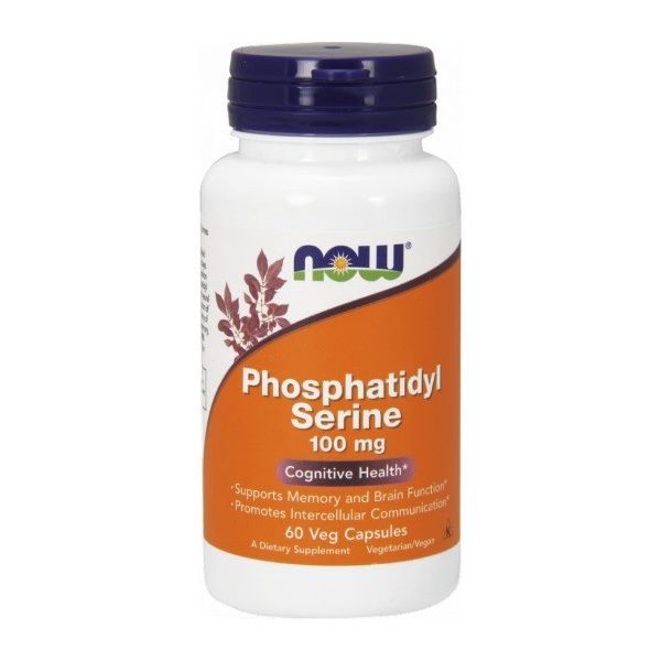 NOW FOODS Phosphatidyl Serine 60 kap.