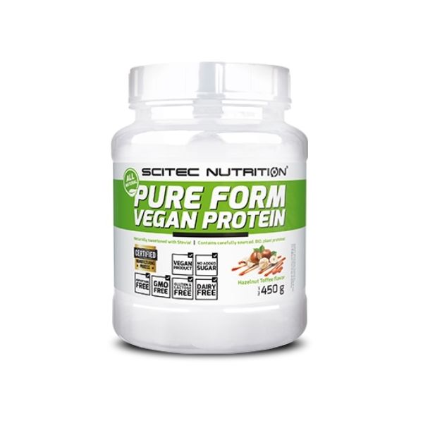 SCITEC Pure Form Vegan Protein 450g