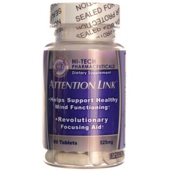 HI-TECH PHARMACEUTICALS Attention Link 60 tab. HI-TECH PHARMACEUTICALS Attention Link 60 tab.