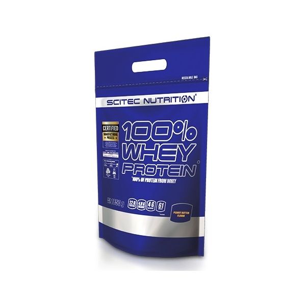 SCITEC 100% Whey Protein 1850g