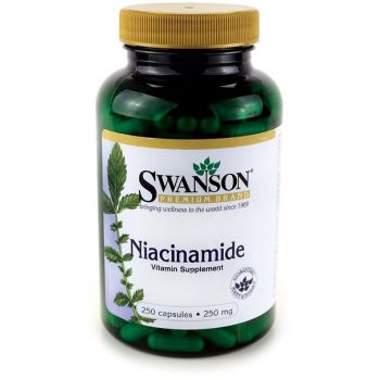 SWANSON Niacinamide 250 kap.