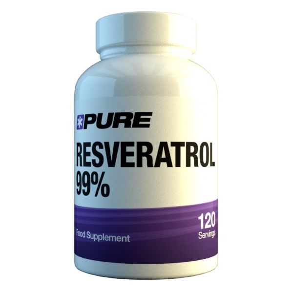 PURE Resveratrol 99% 120 kap.