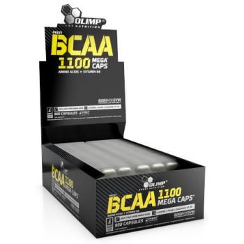 OLIMP BCAA Mega Caps 1100 30 kap. - Blistr