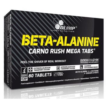 OLIMP Beta-Alanine Carno Rush 80 tab.