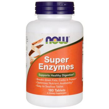 NOW FOODS Super Enzymes 180 kap.