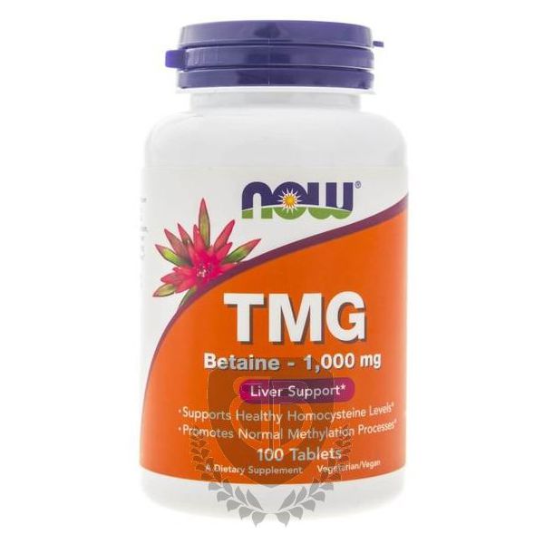 NOW FOODS TMG 100 tab. Trimetyloglicyna