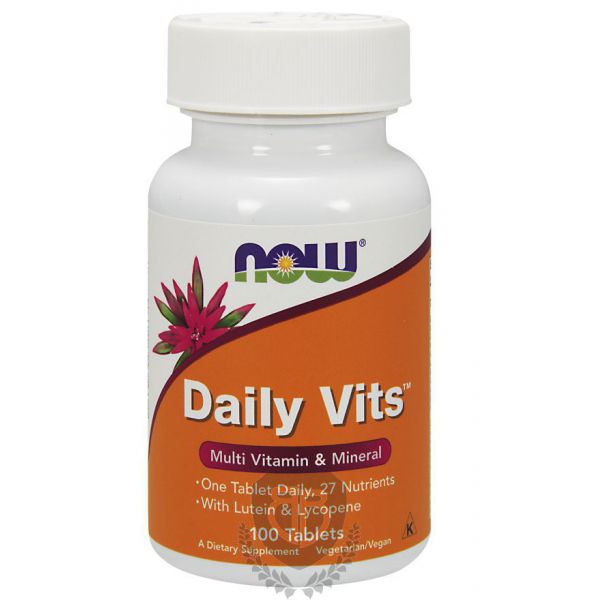 NOW FOODS Daily Vits 100 tab.
