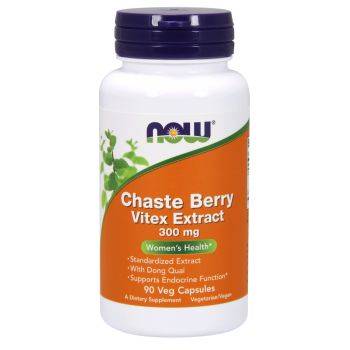NOW FOODS Chaste Berry Vitex Extract 90 kap. NOW FOODS Chaste Berry Vitex Extract 90 kap.