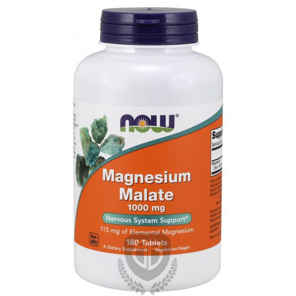 NOW FOODS Magnesium Malate 180 tab.