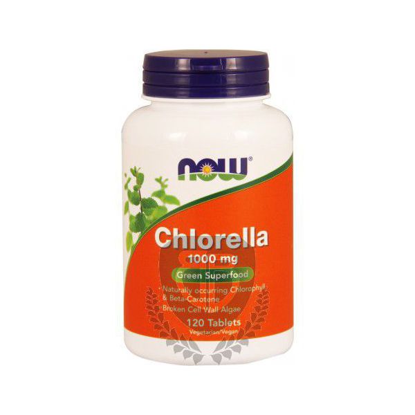 NOW FOODS Chlorella 120 kap.