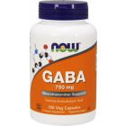 NOW FOODS GABA 750mg 100 kap.