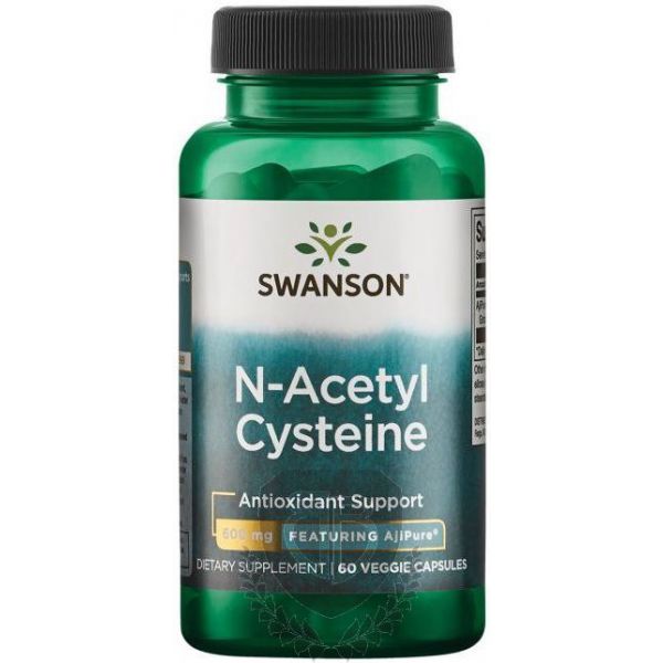 SWANSON NAC 100 kap. N-Acetyl Cysteina