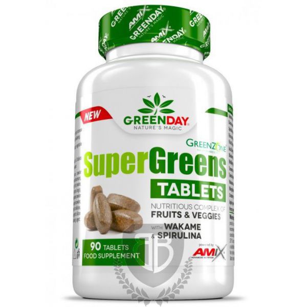 AMIX GreenDay Super Greens 90 tab.