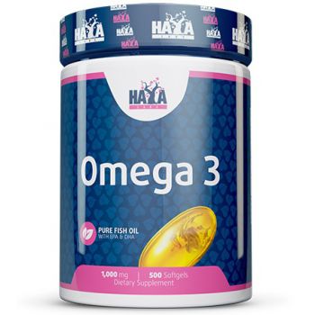 HAYA LABS Omega-3 500 kap.