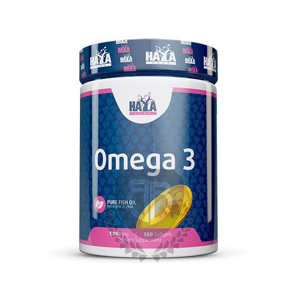 HAYA LABS Omega-3 500 kap.