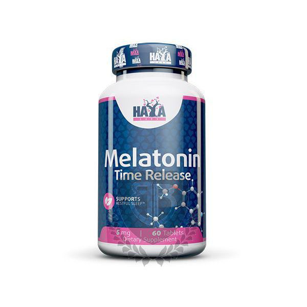 HAYA LABS Melatonin Time Release 60 tab.