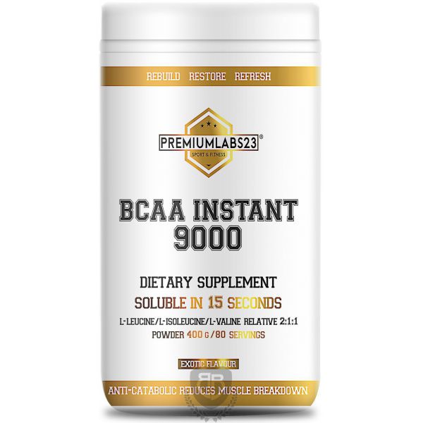 PREMIUM LABS 23 BCAA Instant 9000 400g (instanizowane) PREMIUM LABS 23 BCAA Instant 9000 400g (instanizowane)