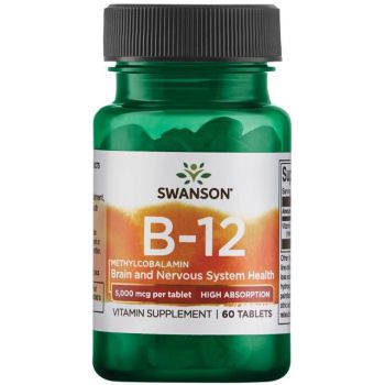 SWANSON Methylcobalamin B12 60 tab. Witamina B-12