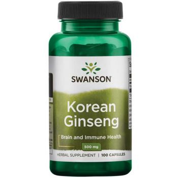 SWANSON Korean Ginseng 100 kap.