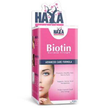 HAYA LABS Biotin Maximum Strength 10 000 mcg 100 tab.