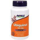 NOW FOODS Ubiquinol Kaneka CoQ10 60 kap.