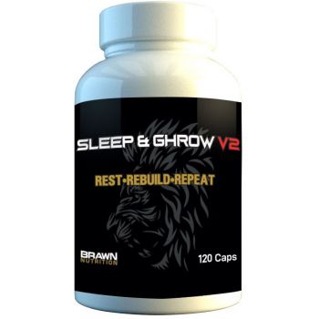 BRAWN Sleep & Ghrow V2 120 kap.