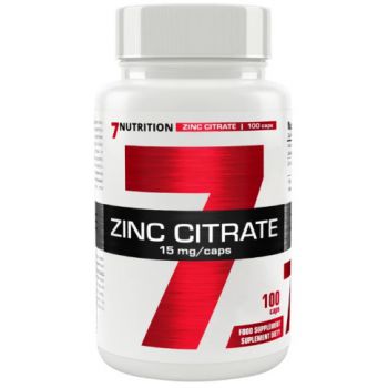 7NUTRITION Zinc Citrate 100 kap.