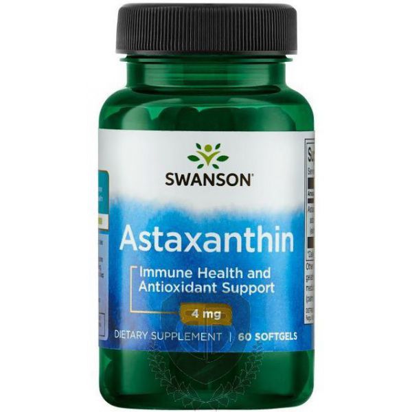 SWANSON Astaxanthin 60 kap. Astaksantyna