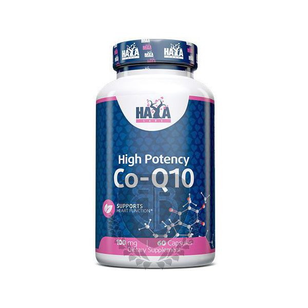 HAYA LABS High Potency Co-Q10 100mg 60 kap.