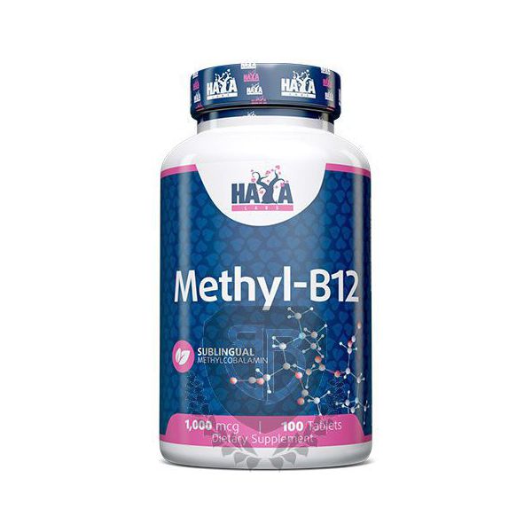 HAYA LABS Sublingual Methyl B-12 1000mcg 100 tab.