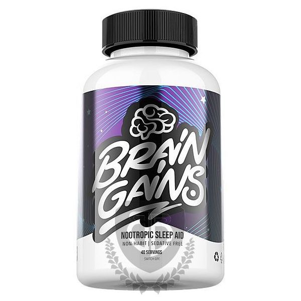 BRAIN GAINS Nootropic Sleep Aid