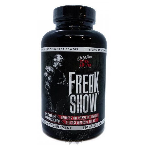 RICH PIANA 5% NUTRITION Freak Show 180 kap.