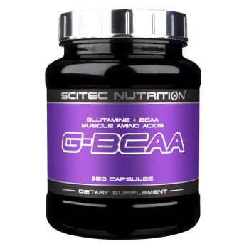 SCITEC G-BCAA 250 kap. SCITEC G-BCAA 250 kap.