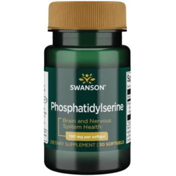 SWANSON Phosphatidylserine 100mg 30 kap. Fosfatydyloseryna