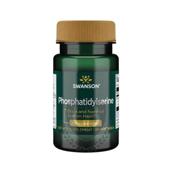 SWANSON Phosphatidylserine 300 mg 30 kap. Fosfatydyloseryna